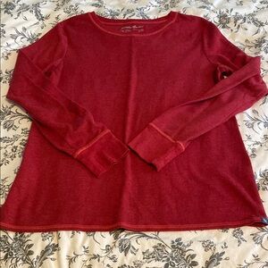 Eddie Bauer Women's Red Outdoor Top